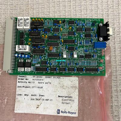 【议价】Rolls-Rhoyce 5880-PC1020 舵机电路板