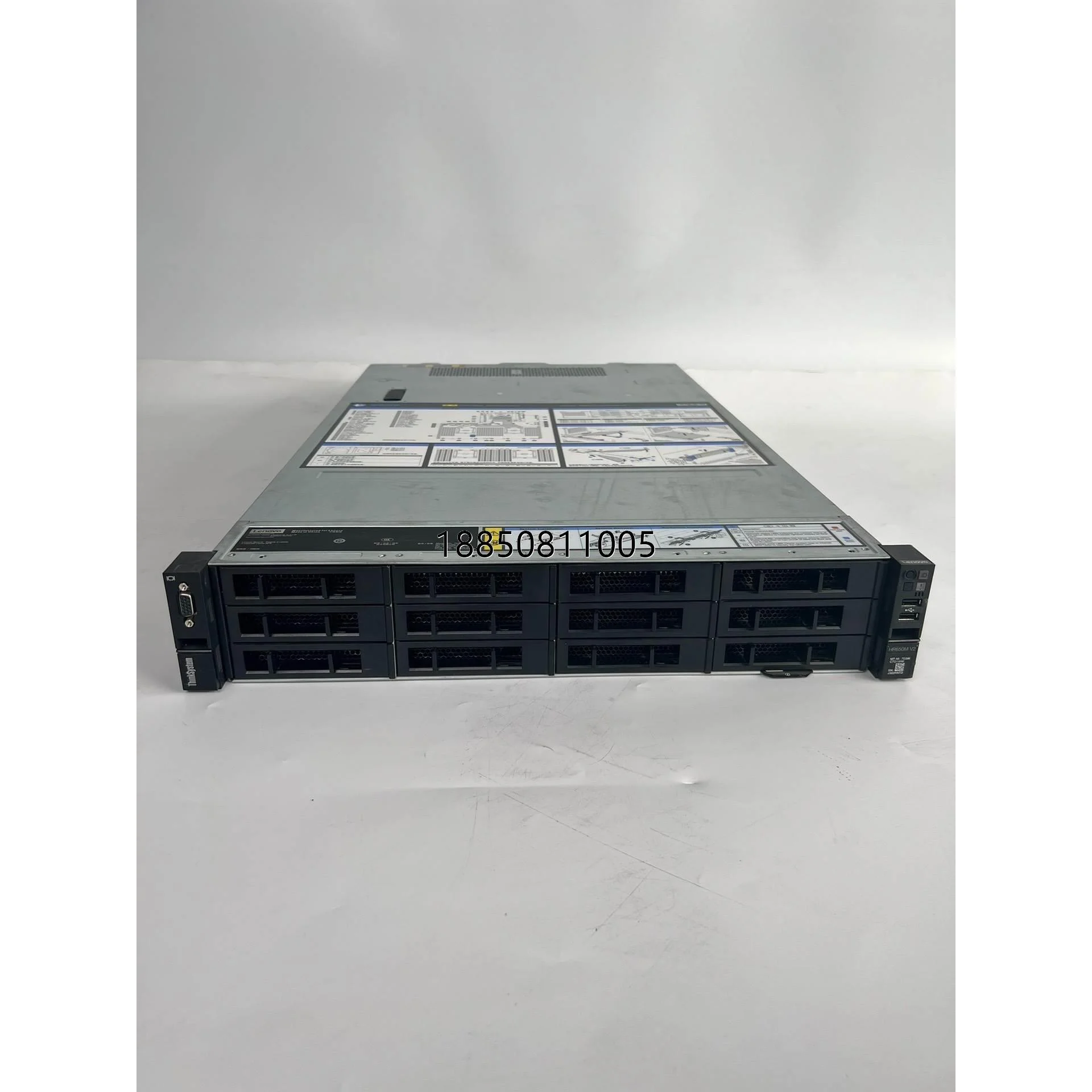 议价+联想HR650M V2机架式服务器 联想SR665 SR65