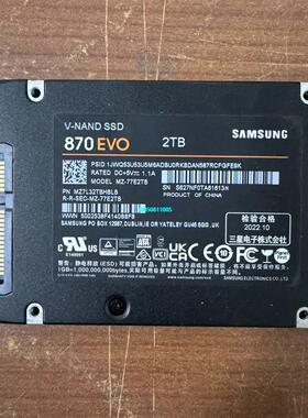 【议价】Samsung/三星 870 QVO/EVO 2T台式机笔记