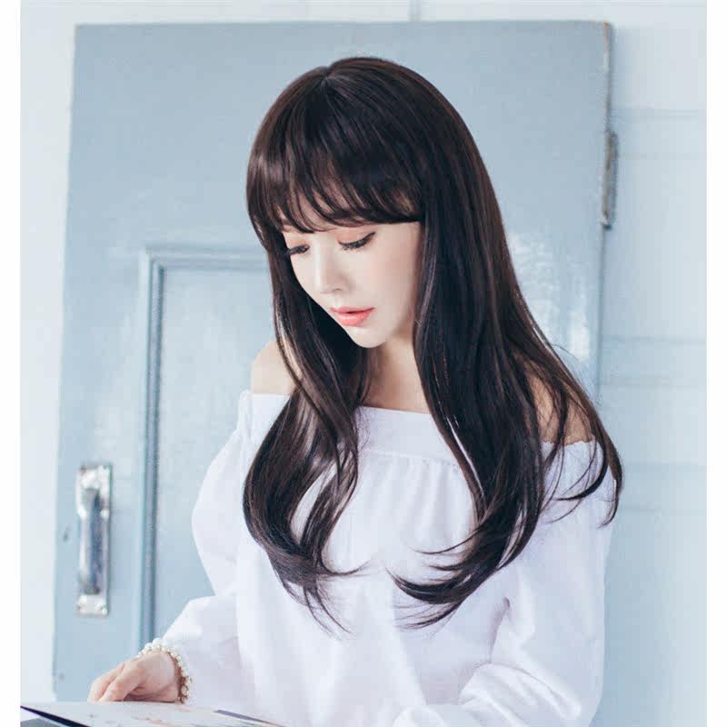 Perruque Long cheveux raides - Ref 2608376 Image 3