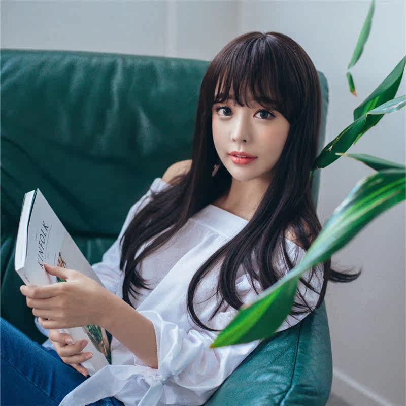 Perruque Long cheveux raides - Ref 2608376 Image 4