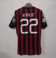 13/14 Ac Milan Custom Printed #22 Kaka Jersey + Armband