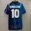 95/96 Arsenal N Away Custom Printed No. 10 Bergkamp