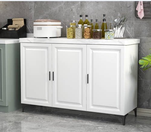 大理石家用微波炉茶水中岛餐边柜