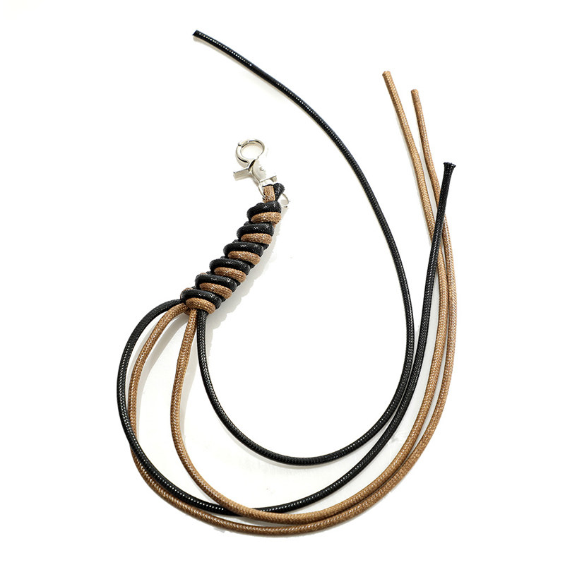 thumbnail for Street American Style Handmade Woven Lighter Case Pendant Accessory Cleanfit Keychain Pants Decoration