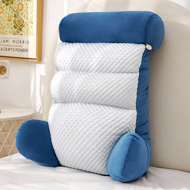 冰豆豆床头靠垫软包大靠背卧床上靠枕抱枕老人护腰靠躺看手机神器