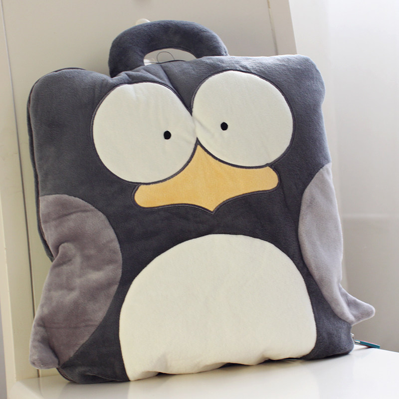 Office fold Pillow Blanket Dual use Siesta pillow lovely summer quilt Coral Cushion Pillowin the Home Fabric , Pillow/Pillow  category - from Buy2taobao.com to provide professional Taobao agent buy service