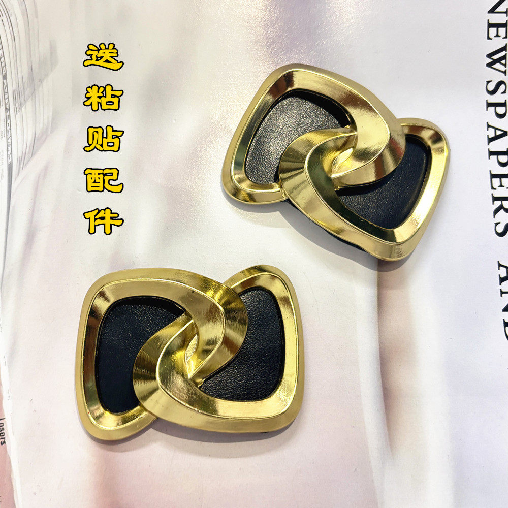 新款金色金属鞋扣装饰配件百搭鞋面装饰品送粘贴工具单鞋高跟鞋,服饰配件/皮带/帽子/围巾,鞋扣,淘宝优惠券,粉丝福利购,淘宝优惠卷