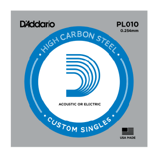 美产达达里奥民谣吉他弦一弦010/011/012木吉他琴弦吉它1弦单弦