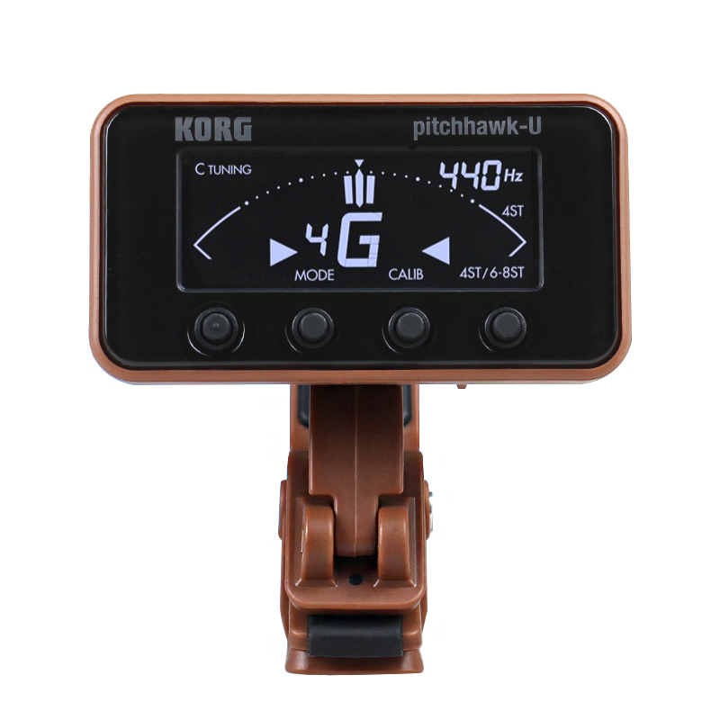 正品日本korg调音器 尤克里里夏威夷小四弦琴专用校音器调音器