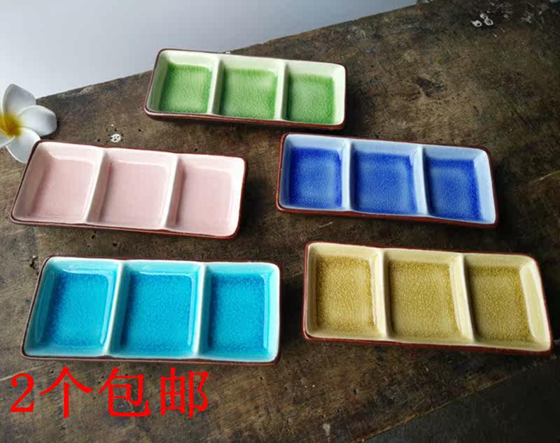 Thai spa Oil dish Beauty Spa Water emulsion Deploy tool Conjoined ceramics Three grid plate Multi grid discin the Makeup/Perfume/Beauty tools , Other Beauty Tools , Makeup/Beauty Tools  category - from Buy2taobao.com to provide professional Taobao agent buy service