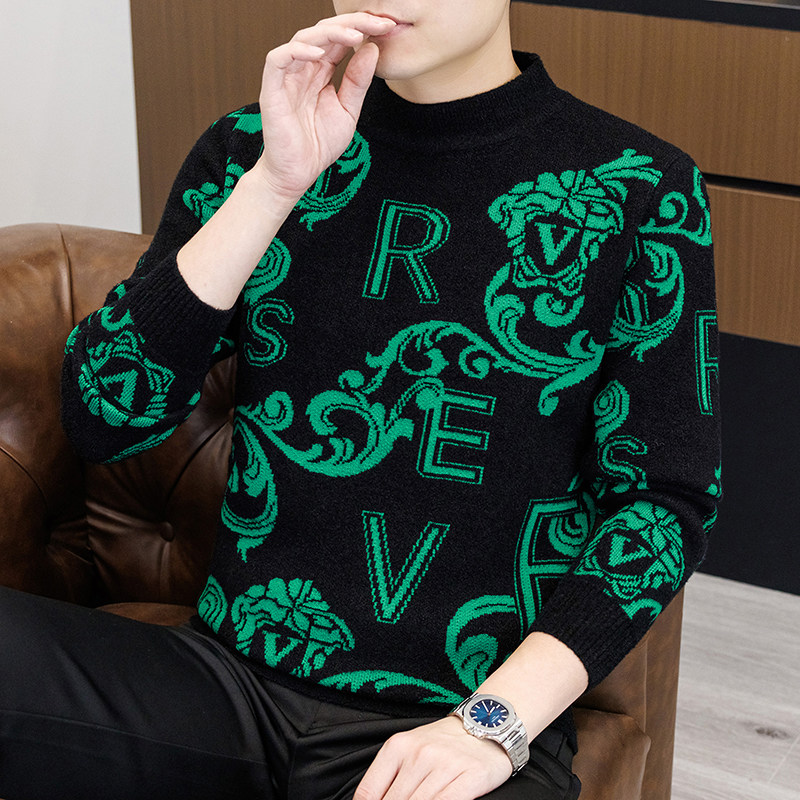 高档欧货毛衣男冬季2025新款潮流