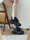 Кожаная сетчатая обувь знаменитостей super hot daddy shoes; женская осенняя новинка 2025 года; универсальная повседневная спортивная обувь на толстой подошве в стиле Пэрис mini 1