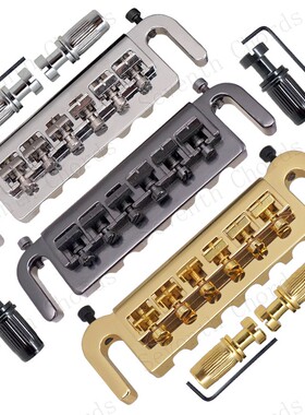 EPI LP电吉他合体式一体式琴桥拉弦板琴桥弦桥拉弦板 六角螺丝款