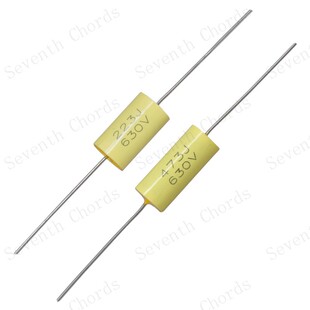 贝司吉他电位器音色电容音色钮轴向穿心电容 223J/473J