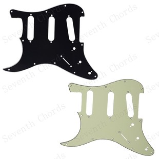 St Sq 左手反手单单单电吉他护板SSS三单3单吉他前盖板面板 HN-71