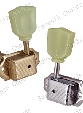 复古LP EPI玉石电吉他弦钮 民谣吉他弦钮琴弦钮扭 弦准上弦器 银