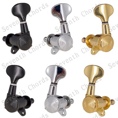 带锁扭后电吉他钮旋钮鱼尾上弦器