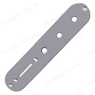 三孔一字形Tele电吉他控制电路铁板 tl电位器电路总成金属护板