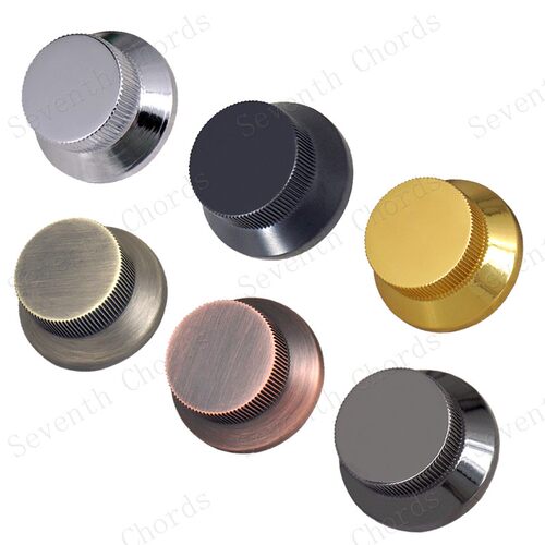 St Sq金属铁贝司吉他音量音色控制旋钮扭帽子电位器帽Guitar knob