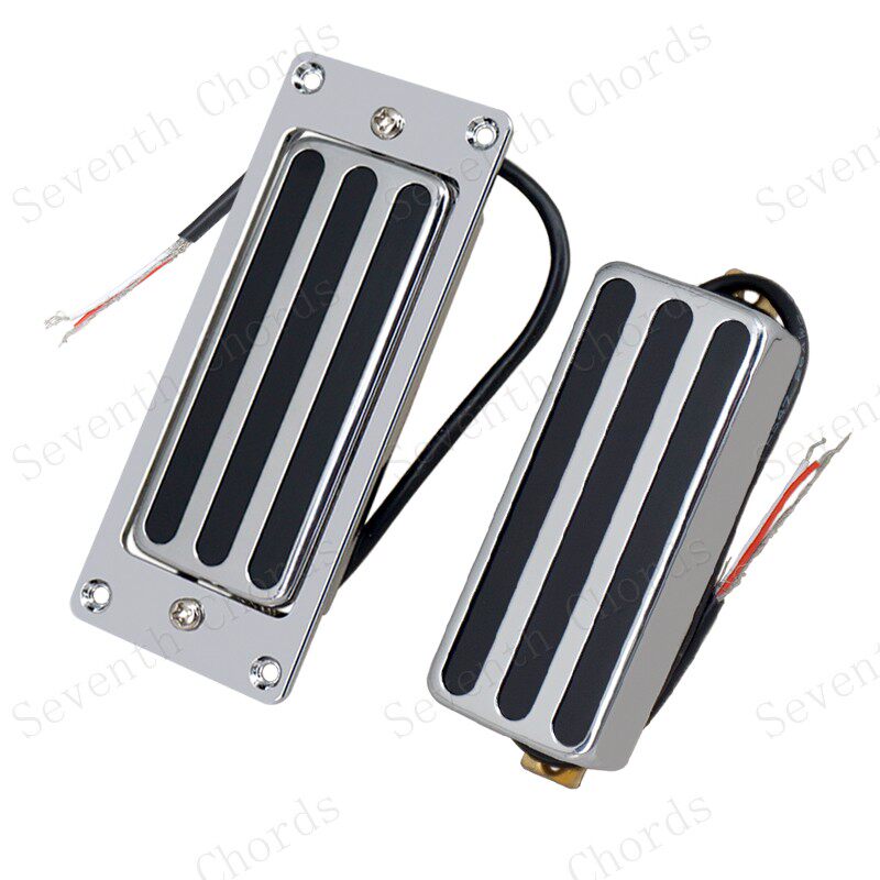 迷你款三槽黄铜盖电吉他拾音器 Mini Gutar Pickup 69*29mm