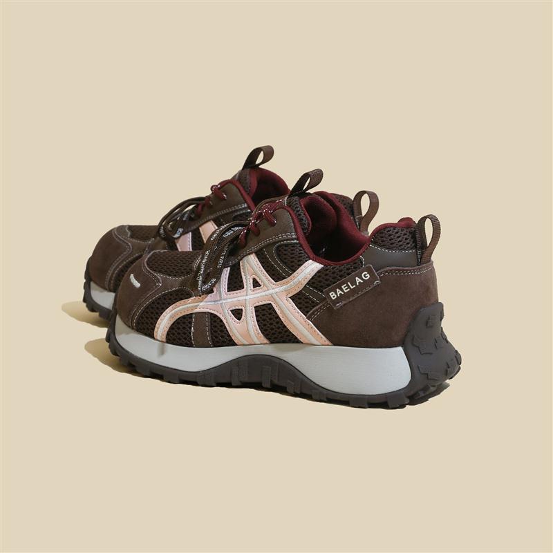 谷韵丨小蛮腰显脚小阿甘鞋女2025年秋季新款厚底增高休闲老爹鞋子