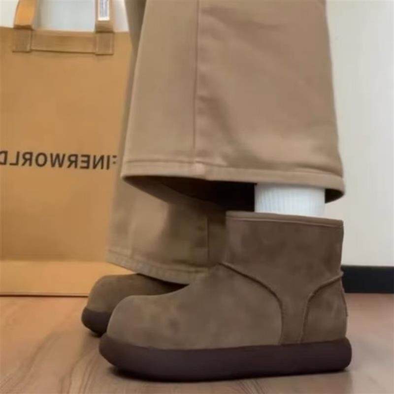 大土豆厚底勃肯棉鞋女2026冬季新款加绒保暖防滑雪地靴显瘦短靴子,女鞋,勃肯鞋/软木鞋,淘宝优惠券,粉丝福利购,淘宝优惠卷