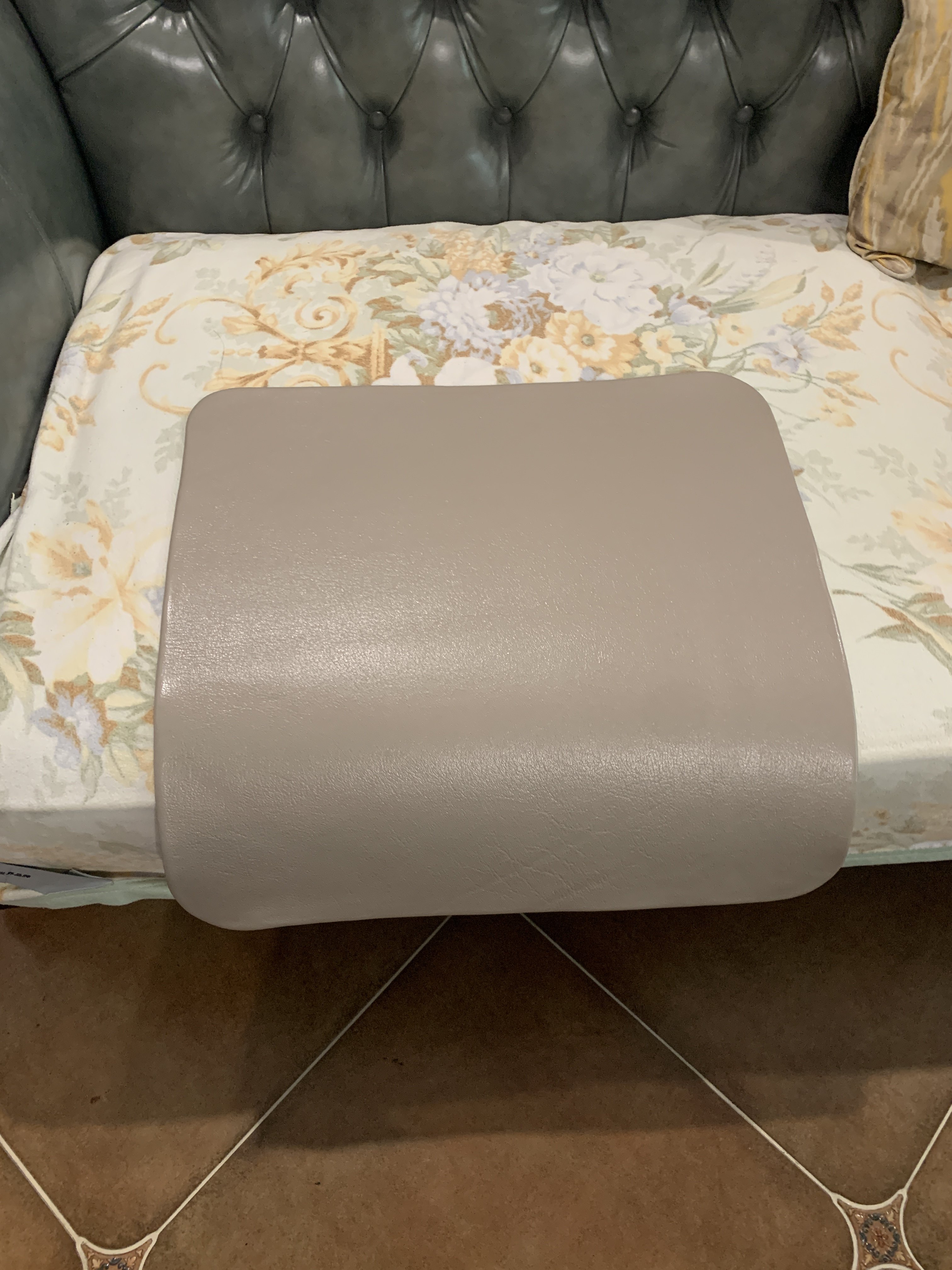 头层水牛皮坐垫软透气真皮沙发办公桌椅垫子防滑耐磨座垫厚浅灰色,居家布艺,椅垫,淘宝优惠券,粉丝福利购,淘宝优惠卷