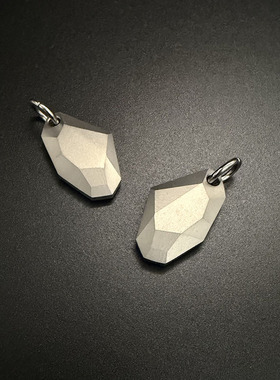 纯钛吊坠个性穿搭钛项链