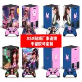 X贴纸XSX痛贴DVA贴纸可定制 X贴膜XBOX XBOX Series