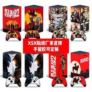 X贴膜XBOX X贴纸XSX痛贴火爆游戏贴纸可定制 Series XBOX