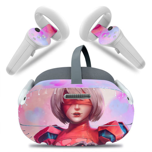 Pico Neo3 vr眼镜一体机贴纸Pico Neo3 VR头盔贴膜美少女可定制