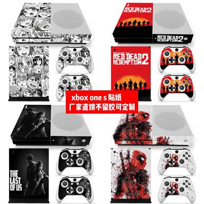 微软XBOX ONE S主机贴膜Xboxone S贴纸xbox one s游戏款贴纸定制