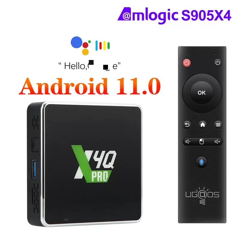UGOOS AM6BPLUS S922X-J Double Dolby Android 9 Coreelec 4K TV BOX