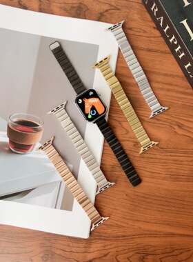 适用苹果手表S10表带S10ProMax手表带HK10Pro卡扣Mini米兰尼斯带9