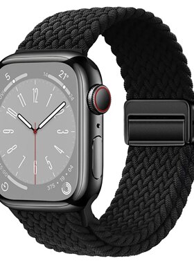 适用s9/s10/s11/s12max苹果手表iwatchs10表带华强北平替磁吸编织