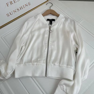 外贸春秋季棒球服休闲短款