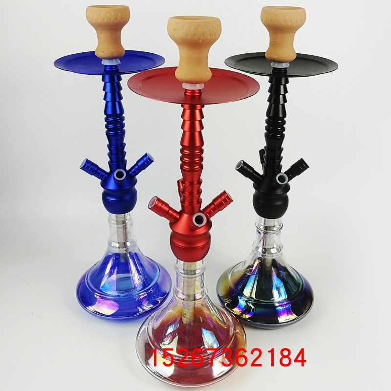 酒吧KTV夜店烟具阿拉伯水烟全套中号壶摆件shisha铝合金4管玻璃壶|ruв категории ZIPPO/швейцарский армейский нож/очки, курить, трубы - от Buy2taobao.com для оказания профессиональной услуги покупки агента Taobao