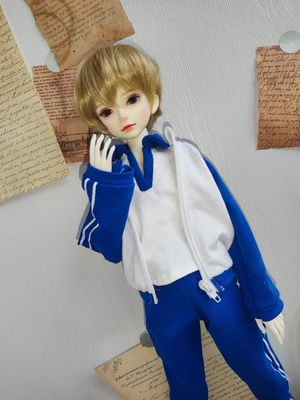 【四分校服】bjd6分4分娃衣运动套装休闲便宜30cm娃衣40厘米娃衣