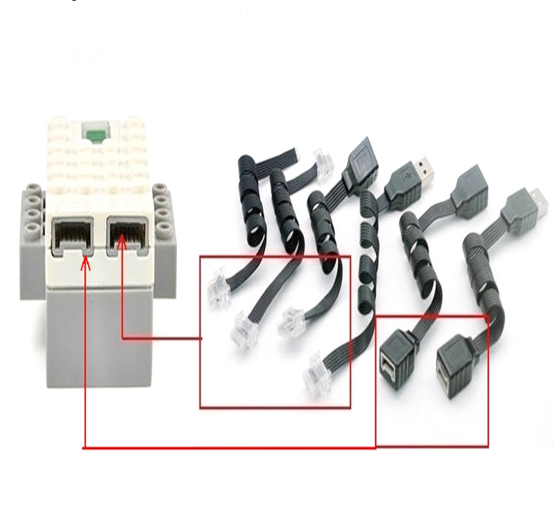 wedo2.0spike水晶头延长线