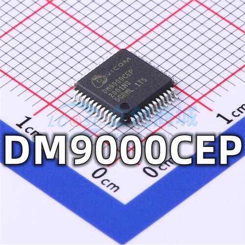全新 DM9000CEP 封装QFP-48 以太网控制器IC芯片 现货供应