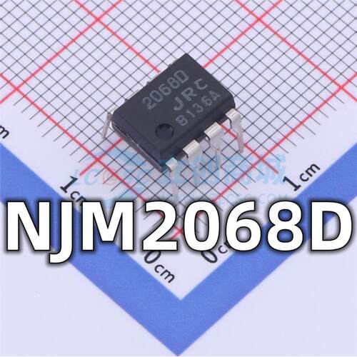 全新 NJM2068D 封装DIP-8 双路运放大器IC芯片 现货供应
