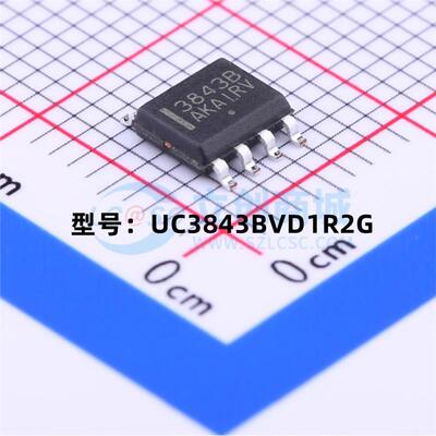 全新 UC3843BVD1R2G 丝印3843B 封装SOIC-8 切换控制器芯片