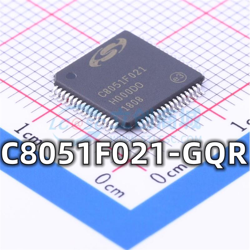 全新 C8051F021-GQR 封装QFP-64 8位微控制器IC芯片 现货供应