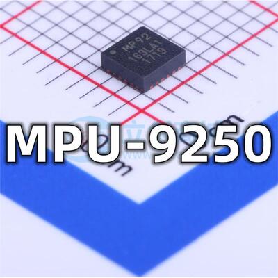 全新 MPU-9250 封装QFN-24 9轴陀螺仪姿态传感器芯片现货供应
