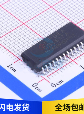 原装 CS5817A 16位数码显示驱动器芯片 贴片 SOP-28