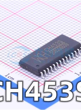 全新 CH453S 封装SOP-28 16位数码管驱动及键盘控制芯片 现货