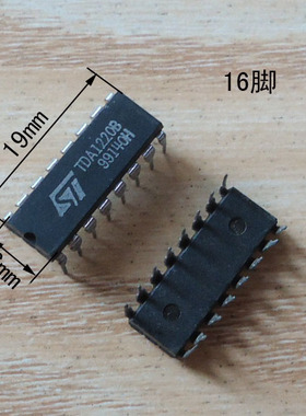 集成块ULN3839 TDA1220B MN1220 UPC1018C TDA1083 TDA8380A 16脚