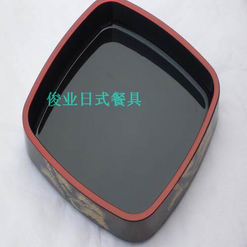 FB-112方形松花桶环保盘寿司盒寿司餐具餐盘