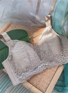 大胸显瘦大码胖女人BCDEF全罩杯超薄透气侧收调整型内衣四排扣bra